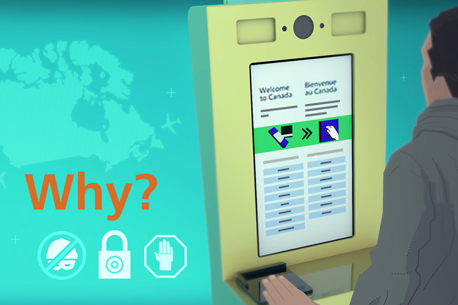 Biometrics: Making travel easier while keeping Canada safe.